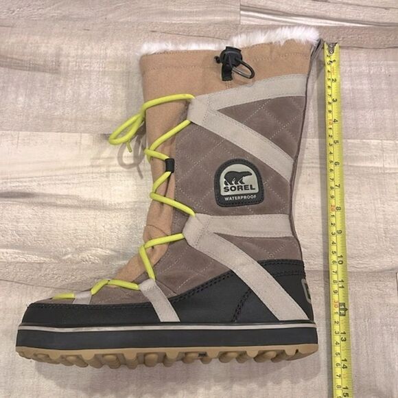 Sorel Glacy Explorer tall snow winter boots size 8 - Picture 8 of 12
